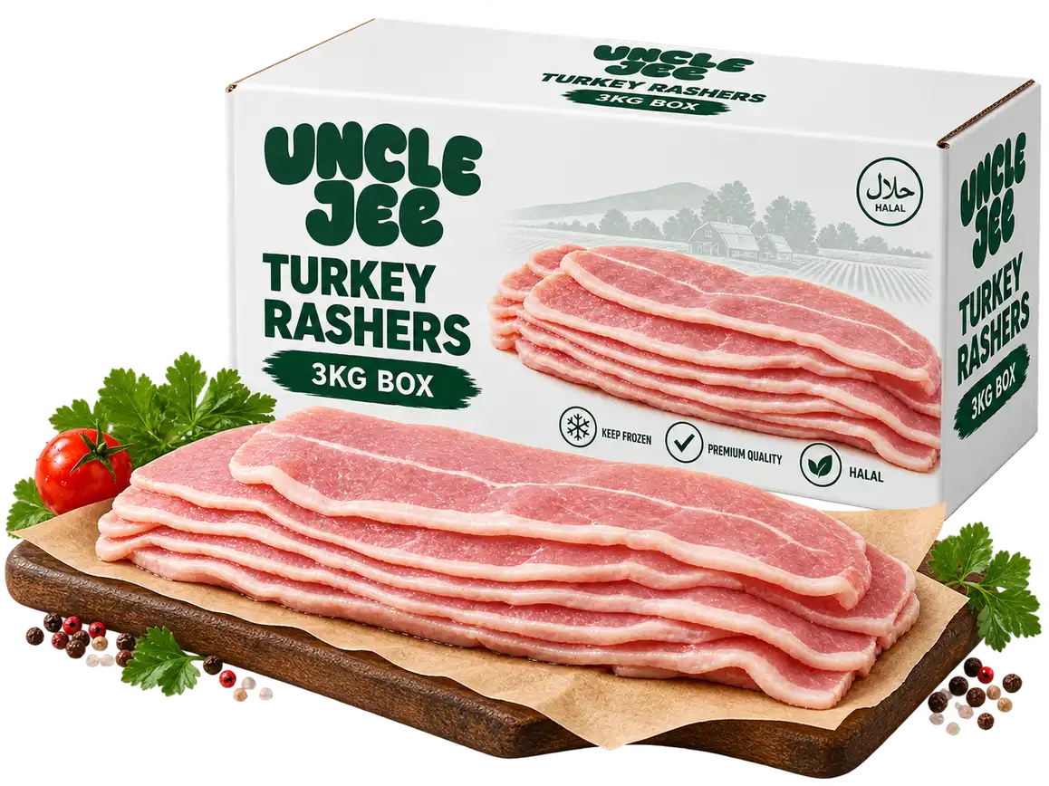 Turkey Rashers 3kg Box