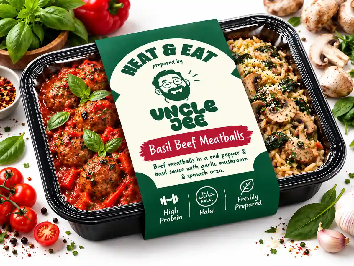 Basil Beef Meatballs
