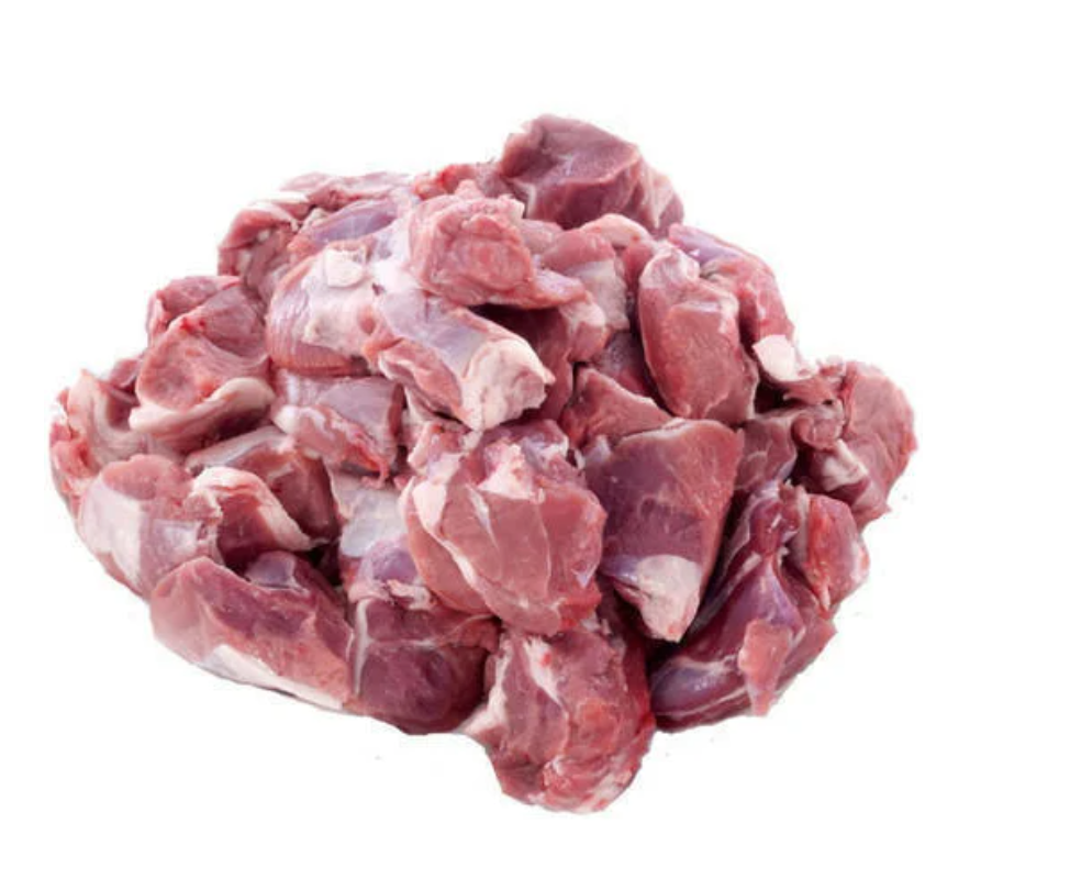 Mutton leg diced (1kg)